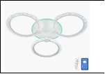 Люстра "LED 3"  33Вт LED-RGB светильник потолочный 29566/3 (2) WT(RGB) LED 11W 6500/3000К 640*110  (дим)