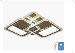 097782/2 (2) CR(RGB) LED 14W 6500/3000К 530*330*90 люстра (дим)