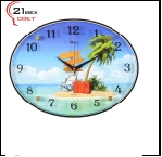 Часы 3546-626 (5) Часы настенные "Отпуск"  "21 Bek"