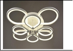 Люстра "LED 8" .. светильник потолочный 5040/8Y (2) WT LED 14/19W 3000/6500K 860*150  с ПДУ
