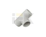 Муфта-тройник для трубы d-16 мм TI16G 1/100 50616 ПВХ, IP40, цвет серый RAL 7035/ Россия
