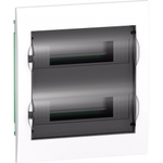 ЩРВ пл. 24-2 345х300х100 IP40 прозр. дв. Schneider ЩРв-П-24 белый Easy9