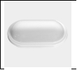Св. влаг/защ LED овал  15Вт бел. 4000K IP65 светильник Sweko SUL-O1230--Wh