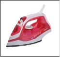 Утюг, Мощность: 1600Вт HOMESTAR HS-4006 красный (пар, пар.удар, верт пар, спрей, тефлоновая подошва) [1/12]