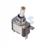 Тумблер 12V 20А (3c) ON-OFF однополюсный  с желтой LED подсветкой  (ASW-07D)  REXANT