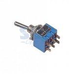 Тумблер 250V 3А (6c) ON-OFF-ON двухполюсный  Micro  (MTS-203)  REXANT (1/50)
