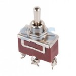 Тумблер 250V 6А (3c) (ON)-OFF-(ON) однополюсной  (KN-123)  REXANT (1/20)