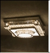 Люстра "зерк. с хруст 480х480мм .. светильник потолочный CRYSTAL PALACE ADL6133  LED 2*62W  64-3-42К Люстра потолочная с пультом