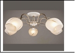 Люстра "рожки золото 5" .. светильник потолочный 5072/5C (4) FGD+WT E27 730*320