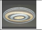 Люстра "LED D=500" LED-3000К/4000К/6000К светильник потолочный 29766/110W (5) WT LED 8/15/24W 6500/3000К 500*60  (дим)