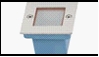 Светильник  "ступеньки" квадрат бол. 220V 16LED WH 105*105  Nis IP54 (6721)