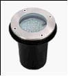 Светильник круглый LA1000-57 220V 25 Led  1,75W IP67 теплые белые  Led тротуар
