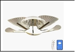 Люстра "LED 5" LED-3000К/4000К/6000К светильник потолочный 097751/5 (2) CR LED 8/18W 6500/3000К 530*140  (дим)