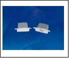 Компл. UFE-N01 SILVER B POLYBAG Набор аксессуаров для алюминиевого профиля. Заглушки (4 шт., пластик). Цвет серебро. ТМ Uniel., шк 4690485082187