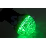 Лампа шар e27 9 LED  Ø50мм зеленая