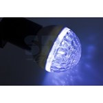 Лампа шар e27 9 LED  Ø50мм синяя