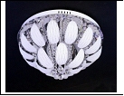 Люстра "зерк.круг.лепест. D=600" LED-White светильник потолочный 7164/9Y d600 E14 WT