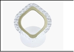 Бра LED светильник 29968/1W (10) WT+GD  6W 6500/3000К 250*170*65 бра