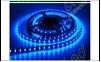С/д лента 3528-60-4.8-12V-IP65-5m*8mm BLUE  Герметичная (на белом основании, LED Epistar). Цвет свечения: СИНИЙ. 4,8 Вт/метр. 60 светодиодов SMD3