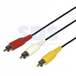Шнур 3х3RCA  5,0м 5М  REXANT