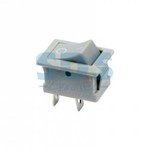 Выключатель клавишный 250V 6А (2с) ON-OFF серый  Mini  (RWB-201, SC-768)  REXANT