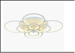 6603/8LI WT(RGB) LED 11/256W 3000/6500K 1000*890*150 (дим) люстра