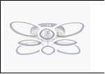 6699/4+4LI WT LED 168W 3000/6500K 600*600*150 (дим) люстра
