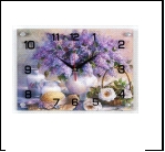 2535-1210 (10) Часы настенные "Сиреневая нежность"