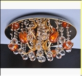 Люстра "зерк.круг.с хруст D=500" LED-White 46364/12C FGD  d500 G4