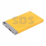 Портативное зарядное устройство Power Bank  4 000 mAh USB PROconnect (ЦВЕТ ЖЕЛТЫЙ)