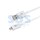 USB кабель microUSB длинный штекер 1М белый REXANT