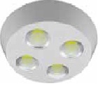 Св. комн. LED круг  32Вт бел. 6400K IP20 HOROZ HL637L .D=300mm  4*8W Белый  220-240V Потолочный св-к COB  10шт