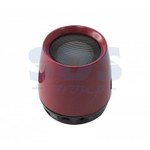 Акустическая колонка 2121 Bluetooth, microSD, USB-flash, AUX, FM-tuner  красная