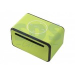 Акустическая колонка 2138 Bluetooth, microSD, USB-flash, AUX, FM-tuner  зеленая