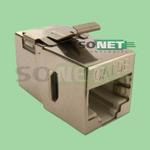 ITK Проходной адаптер кат. 5E FTP, тип RJ-45-RJ-45