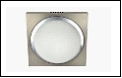 Св. комн. LED квадр.  12,0Вт Хром 6500K IP20 BMelectric . .D=260mm светильник Св-к    квадрат   220В    143  φ=265mm стекло    Epistar 10шт