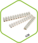 Клеммник  РР10, 10А, КЗВ 10-12 2,5-6мм 10А 12пар LLT  (10/1000)