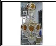 Люстра "хруст.на цепи D=300" .. 07773/3+2 FGD+BRN