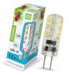 ЛСД G4   1,5Вт 4000K 12В ASD JC LED 120Лм капсула