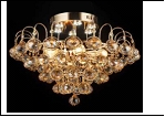Люстра "хрусталь 6" LED-White светильник потолочный 45438/6+6 FGD E27 500*390  с ПДУ