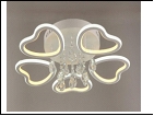 Люстра "LED 5" LED-White светильник потолочный 765/5YT (2) WT 600*230 LED 12/13W 3000/6000K