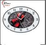 Часы 3424-790 (5) Часы настенные с белым кантом "Скрипка""21 Bek"