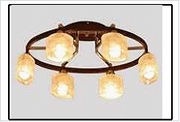 Люстра "рожки классик 6" .. 6889/6А NUT+CR