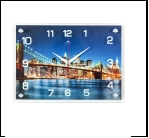 2535-435 (10) Часы настенные "Ночной мост"