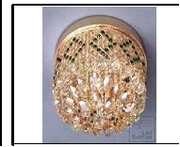 Люстра "зерк.круг.с хруст D=400" LED-White 7108/5E d400*260 LED