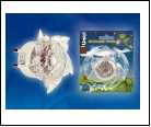 DTL-308-Цветок/RGB/4LED/0,5W Светильник-ночник. Выключатель на корпусе. Блистер, шк 4690485071211