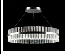 Люстра "LED D=600" .. светильник потолочный 5248/37WE CR 600*520 6500K LED