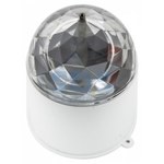 Диско-лампа светодиодная в компактном корпусе, 220В, 3 LED. Мультиколор IP20 Neon-Night (1/1)