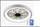 Св. комн. LED круг ... бел. 3000К/6500К IP20 Лассветас 29504\164W .D=500mm светильник 29504/164W (2) WT+BK  4/12/18/48W 6500/3000К 500*85 люстра (дим)