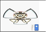 Люстра "LED 6" LED-RGB светильник потолочный 29550/3+3 (2) CR(RGB) LED 9/10/17W 6500/3000К 710*160  (дим)